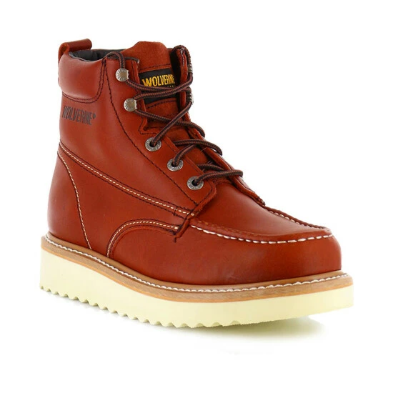 Brand new ๐ฏ Wolverine Men's Moc-Toe Work ๐ฅพ Boots Rust Copper ๐ฏ 3 Brand new ๐ฏ Wolverine Men's Moc-Toe Work ๐ฅพ Boots Rust Copper ๐ฏ