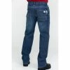 Outlet 👍 Wolverine Men's FR Dark Stretch Work 👖 Jeans Dark Blue 😀 -Miss Me Shop unnamed file 732