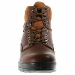 Alternative view of Coupon ⌛ Wolverine Men's 6" Durashocks Lace-Up 🥾 Boots - Round Toe Brown 🥰