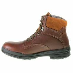 Coupon ⌛ Wolverine Men's 6" Durashocks Lace-Up 🥾 Boots - Round Toe Brown 🥰 -Miss Me Shop unnamed file 761