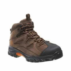 Discount ๐ Wolverine Men's 6" Lace-Up Hudson Hiker ๐ฅพ Boots - Steel Toe Dark Brown ๐ฅ