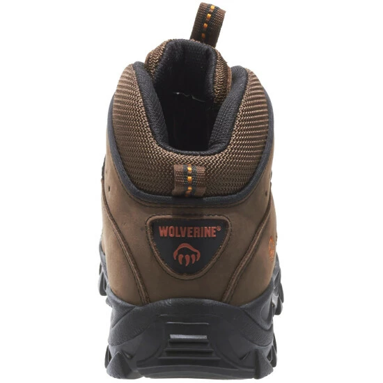 Discount 🎉 Wolverine Men's 6" Lace-Up Hudson Hiker 🥾 Boots - Steel Toe Dark Brown 🔥 6 Discount 🎉 Wolverine Men's 6" Lace-Up Hudson Hiker 🥾 Boots - Steel Toe Dark Brown 🔥 - Image 4
