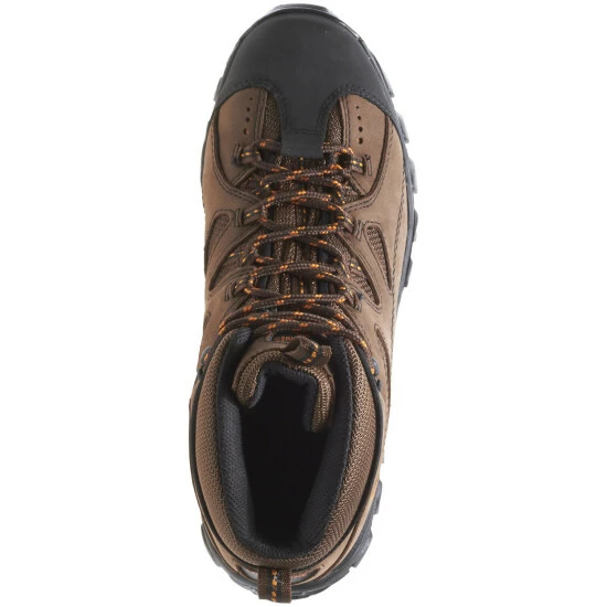 Discount 🎉 Wolverine Men's 6" Lace-Up Hudson Hiker 🥾 Boots - Steel Toe Dark Brown 🔥 8 Discount 🎉 Wolverine Men's 6" Lace-Up Hudson Hiker 🥾 Boots - Steel Toe Dark Brown 🔥 - Image 6