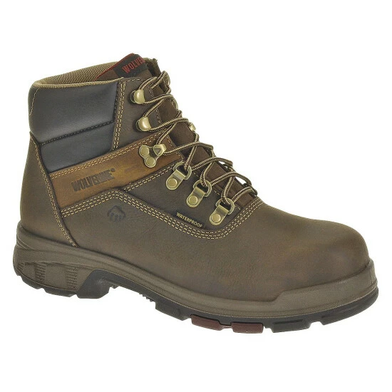 Brand new ๐ Wolverine Men's Cabor 6" Waterproof Work ๐ฅพ Boots - Composite Toe Coffee โ 3 Brand new ๐ Wolverine Men's Cabor 6" Waterproof Work ๐ฅพ Boots - Composite Toe Coffee โ