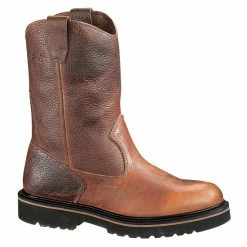 Hot Sale 👏 Wolverine Men's 10" Wellington Work 🥾 Boots Tan 🥰
