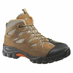 Best deal 👏 Wolverine Men's Durant Waterproof Work 🥾 Boots - Steel Toe Light Brown ✔️