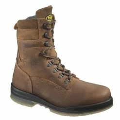 Promo 😍 Wolverine Men's Durashocks 8" Waterproof Insulated Work 🥾 Boots - Steel Toe Stone 🔔
