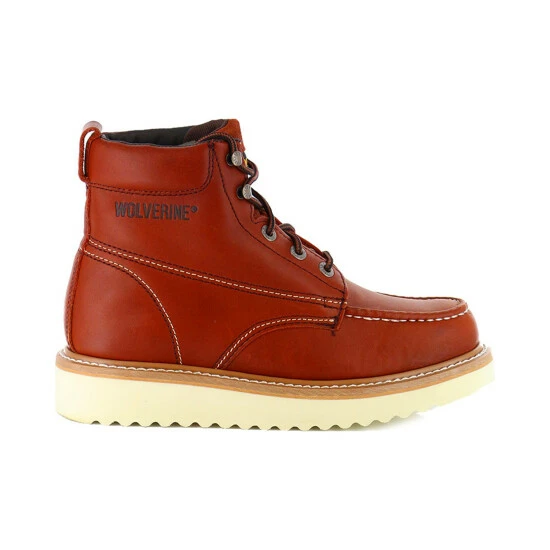 Brand new ๐ฏ Wolverine Men's Moc-Toe Work ๐ฅพ Boots Rust Copper ๐ฏ 4 Brand new ๐ฏ Wolverine Men's Moc-Toe Work ๐ฅพ Boots Rust Copper ๐ฏ - Image 2