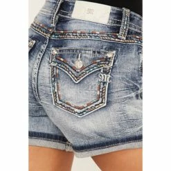 Top 10 🌟 Miss Me 👩 Women's Medium Wash Mid-Rise Embroidered Shorts Blue 👍 9 Top 10 🌟 Miss Me 👩 Women's Medium Wash Mid-Rise Embroidered Shorts Blue 👍 -Miss Me Shop unnamed file 802