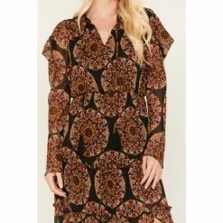 Best reviews of 🛒 Miss Me 👩 Women's Multi Print Maxi 👗 Dress ⭐ -Miss Me Shop unnamed file 823