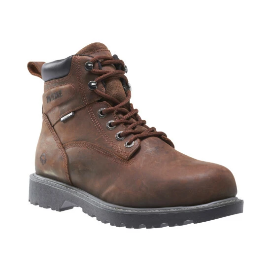 Flash Sale β¨ Wolverine Men's Floorhand Waterproof 6" Work π₯Ύ Boots - Steel Toe Dark Brown π 3 Flash Sale β¨ Wolverine Men's Floorhand Waterproof 6" Work π₯Ύ Boots - Steel Toe Dark Brown π