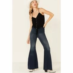 Brand new 🤩 Miss Me 👩 Women's Black Button-Down Tie-Front Cami 🔥 -Miss Me Shop unnamed file 947