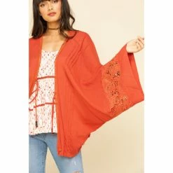 Buy ๐ฏ Miss Me ๐ฉ Women's Rust Tie Front Bell Sleeve KImono Rust Copper ๐ 11 Buy ๐ฏ Miss Me ๐ฉ Women's Rust Tie Front Bell Sleeve KImono Rust Copper ๐ -Miss Me Shop unnamed file 963