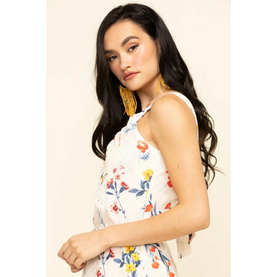 Deals โ Miss Me ๐ฉ Women's Ivory Floral Cutout Halter ๐ Dress ๐ 7 Deals โ Miss Me ๐ฉ Women's Ivory Floral Cutout Halter ๐ Dress ๐ - Image 5