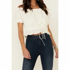 Wholesale ๐คฉ Miss Me ๐ฉ Women's Eyelet Off-Shoulder Short Sleeve Crop Top White ๐ 9 Wholesale ๐คฉ Miss Me ๐ฉ Women's Eyelet Off-Shoulder Short Sleeve Crop Top White ๐ -Miss Me Shop unnamed file 982